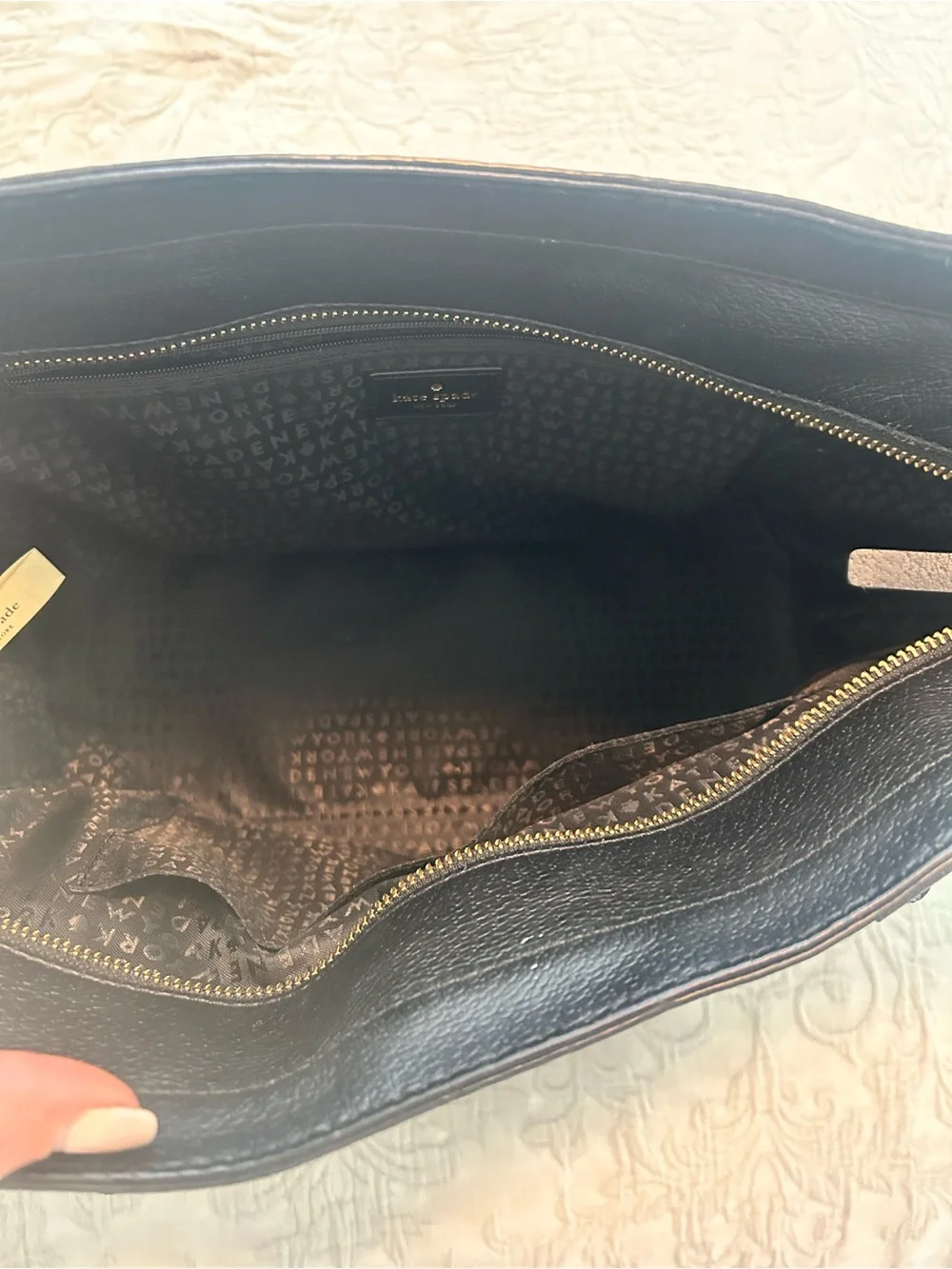 kate spade sleek black
